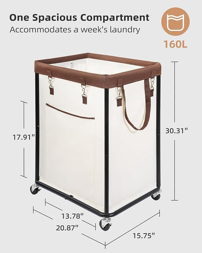 STORAGE MANIAC Large Laundry Basket - Image 2