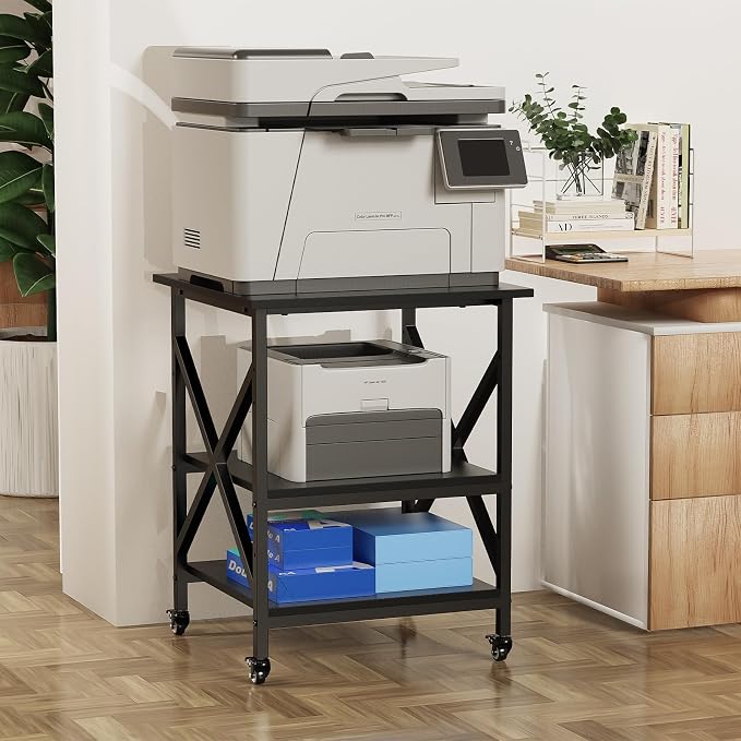 Ollieroo 3 Tier Printer Stand, Large Table - Image 3