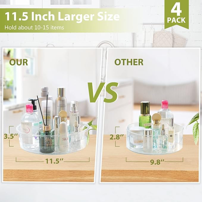 GUZON 2 Pack Lazy Susan Organizer - Image 5