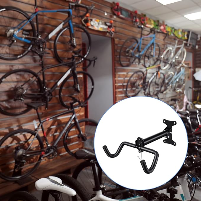 2 Pcs Bike Rack Garage - Image 7