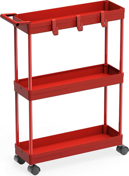 Simple Houseware 3-Tier Slim/Narrow Storage Cart by SimpleHouseware
