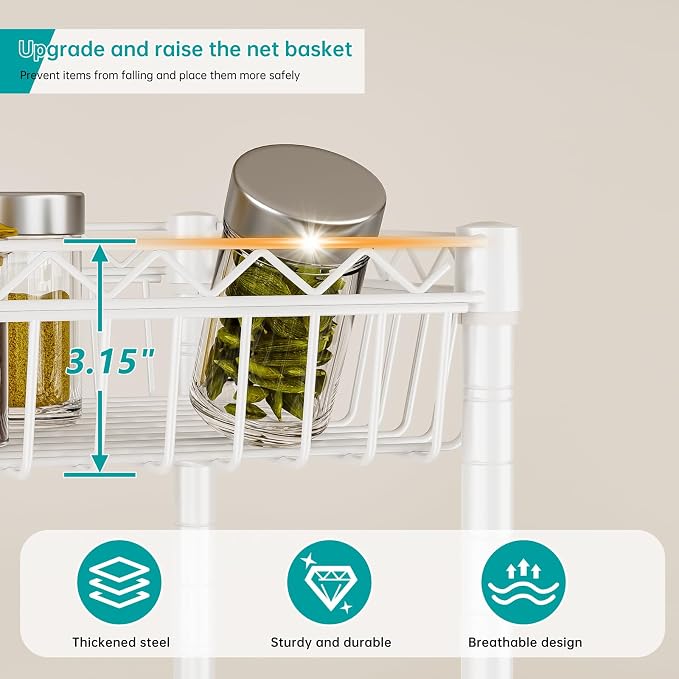 SINGAYE Shelf 6 Tier Wire Shelving Unit - Image 5