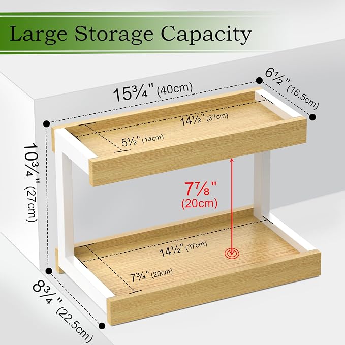 MARTY 2 Tier Spice Rack Organizer - Image 7