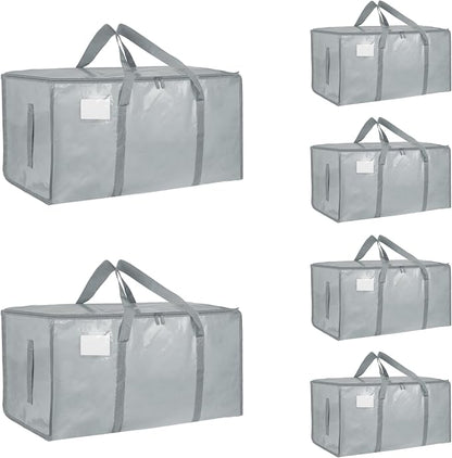 6 Pack-Extra Large Heavy Duty Moving Bags by Unknown
