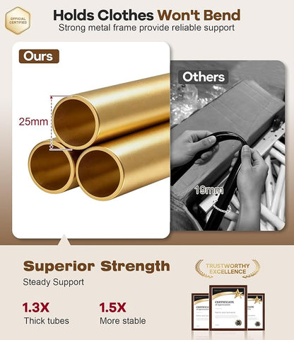 MISSLO Heavy Duty Clothes Racks - Image 3