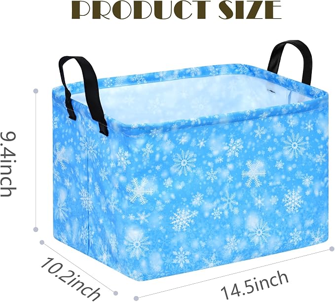 MAIZMZ Girls Storage Basket Kids Gift Storage Bins Foldable Closet Organizer - Image 7
