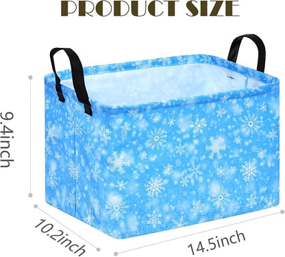 MAIZMZ Girls Storage Basket Kids Gift Storage Bins Foldable Closet Organizer - Image 7