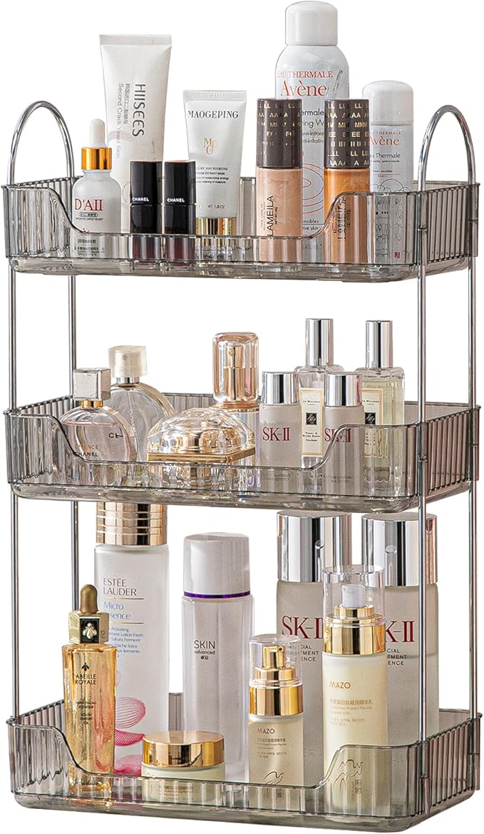 shuang qing 3 Tier Bathroom Counter Organizer Countertop Storage, Cosmetics by SHUANGQING