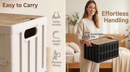 VIMI 50L Collapsible Storage Bins - Image 3