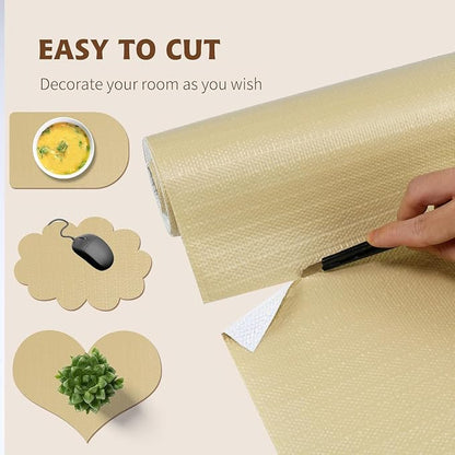 Shelf Liners for Kitchen Cabinets 17.3" W x 354.3" L, Non Adhesive Drawer Liner - Image 7