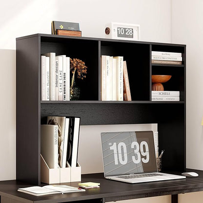 Tangkula Desktop Bookshelf, Countertop Storage Hutch - Image 2