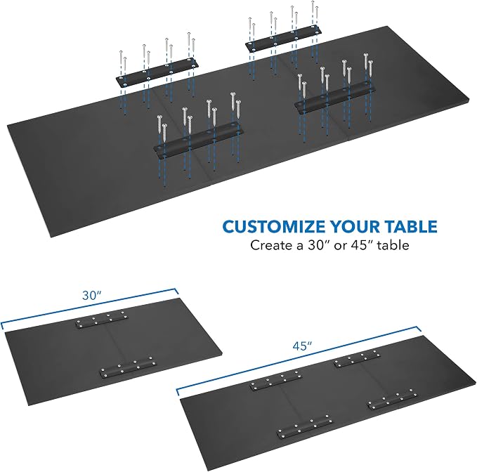 Mount-It! Heavy Duty Drop Down Table, Wall Mounted Drop Leaf Tables 45x15x7 - Image 5