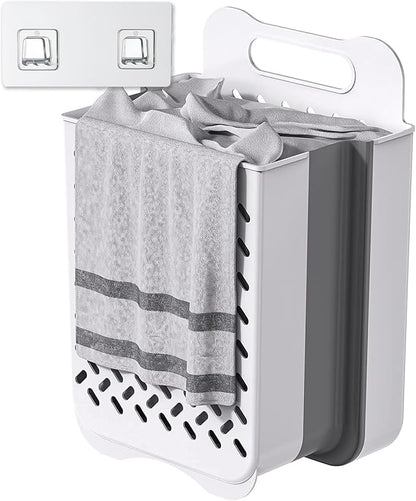 Plastic Foldable Laundry Basket by Pansyling