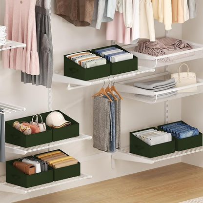 DIMJ Closet Storage Bins 10 Pack - Image 3