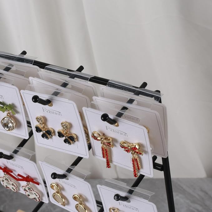Earring Display Stand for Selling, Wood Earring Rack Tower Display Holder Stand - Image 4