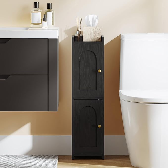 Hzuaneri Bathroom Storage Cabinet, Small Corner Floor Cabinet by Hzuaneri