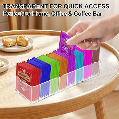 Acrylic Tea Bag Organizer, for Drawer, Countertop, 1 Pack - Image 5