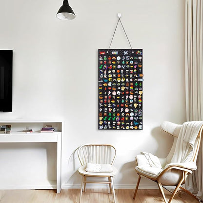 Collector Pin Board, Pin Collections Storage Holder, Enamel Pin Hanging Display - Image 7