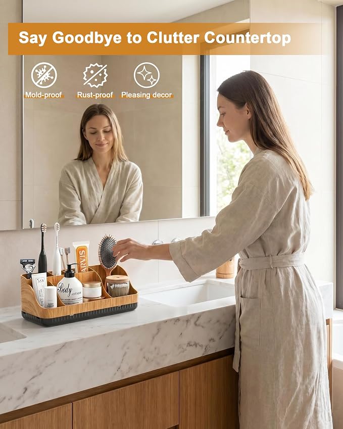 Bathroom Counter Organizer and Storage - Image 2
