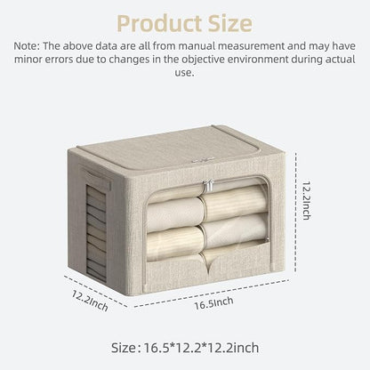 FHSQX 3 Pack Clothes Storage Bins - Image 3