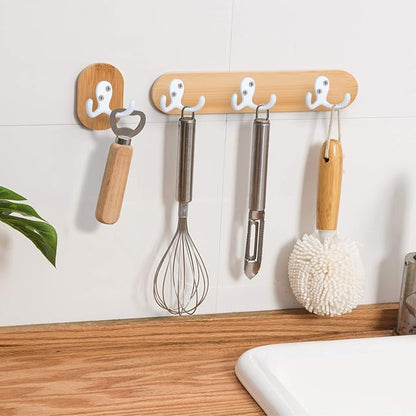 IBosins 28 Pack Heavy Duty Double Prong Coat Hooks Wall Mounted - Image 3