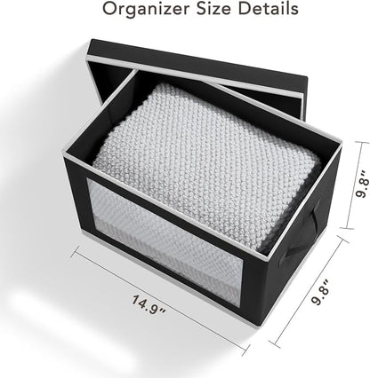 Homsorout Storage Boxes with Lids - Image 2