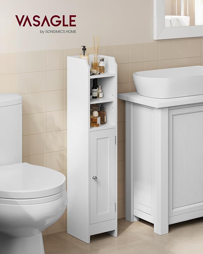 VASAGLE Small Storage Corner Floor Cabinet - Image 2