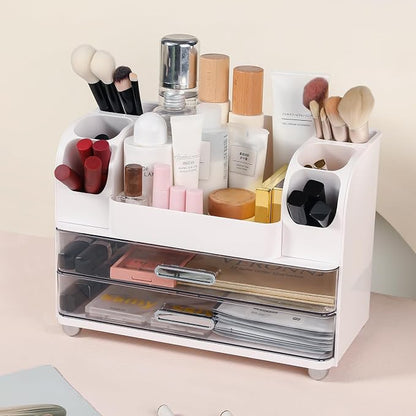 Makeup Organizer, Desk Organizer by MILULUGO