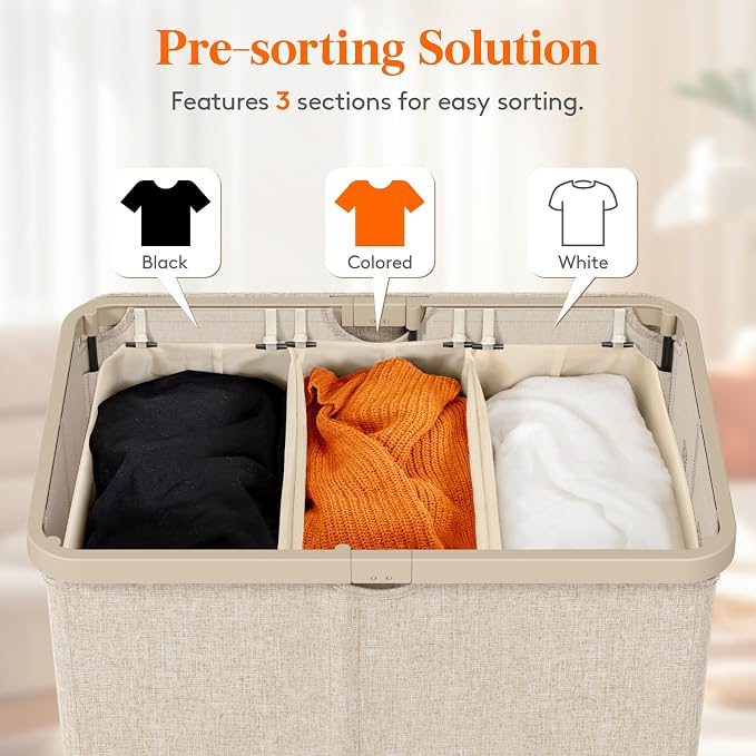 Lifewit 165L Large Laundry Basket - Image 5