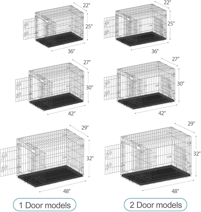 PetsTuff Great CRATES 42” X-Large Dog Crate - Image 3