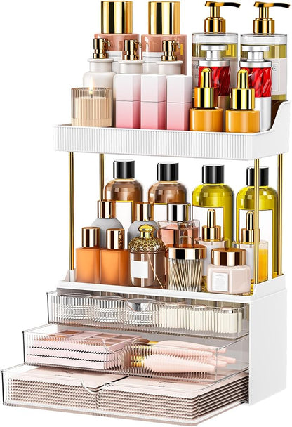 5 Tiers Bathroom Counter Organizer by shoeboxesanddeskorganizers