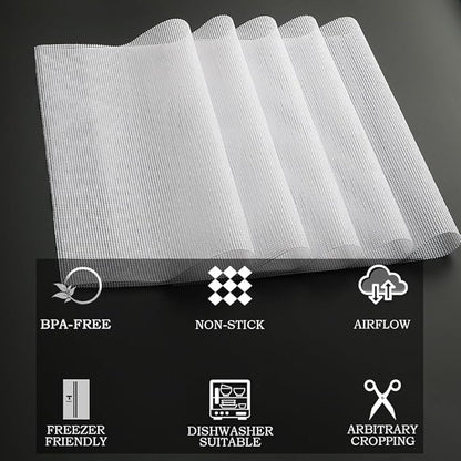 Non-Stick Silicone Dehydrator Liners: 12.5x9.8 inch Fit Cercker/DBC-07A/DBC-14A - Image 6