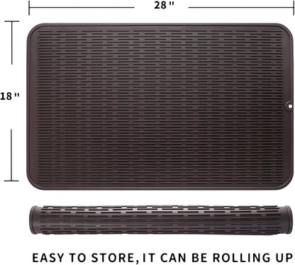 Silicone Dish Drying Mat for Multiple Usage, Easy clean, Eco-friendly, - Image 2