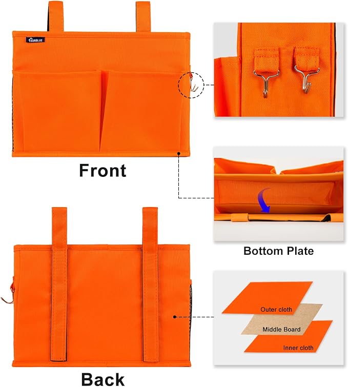 Surblue Caddy Hanging Organizer Bedside Storage Bag - Image 2