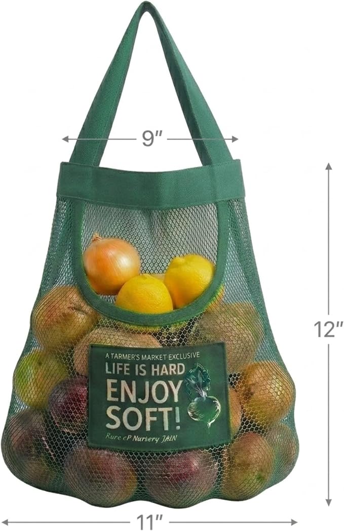 Durable Reusable Hanging Storage Mesh Bags - Image 2