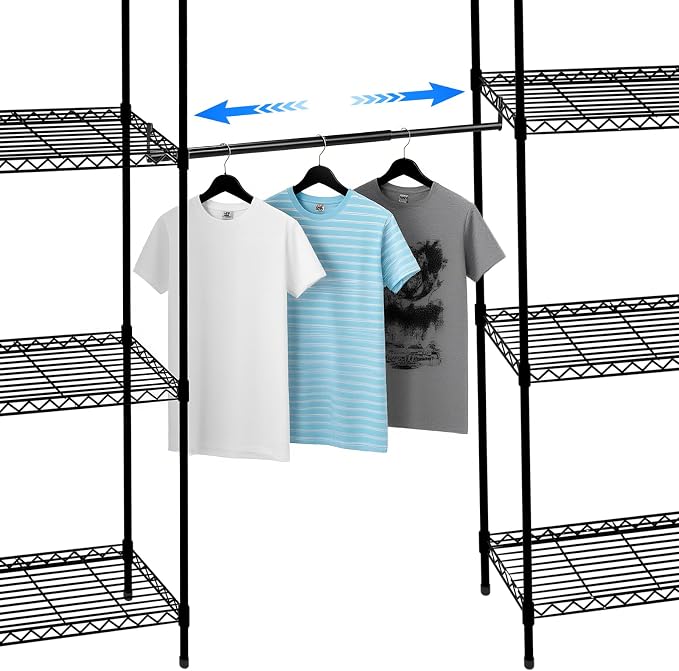 Threehoney Expandable Closet Rod - Image 5