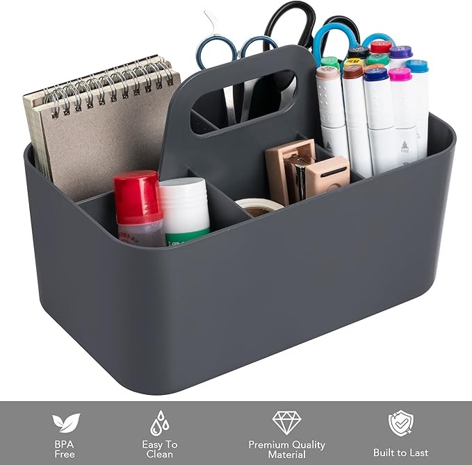 Tiawudi Multipurpose Caddy Organizer, Plastic Caddy - Image 2