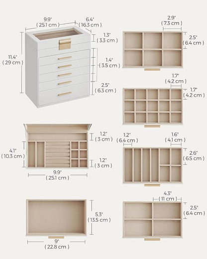 SONGMICS Jewelry Box Organizer - Image 5