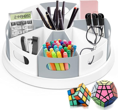 MeCids 360 Rotating Storage Organizer Desk Organizers Pen Holder– 12” Lazy by MeCids