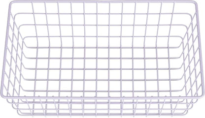 Whitmor 4 Pack Lavender Wire Storage Baskets - Image 3