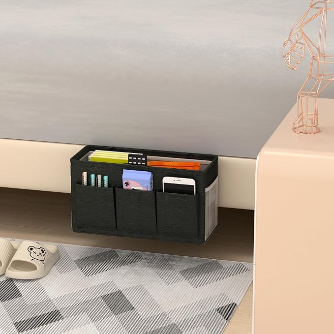 Dual-purpose Bedside Caddy Bedside Organizer, Bed Caddy - Image 6