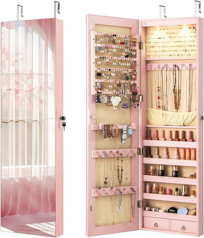 Giantex Wall Door Mounted Jewelry Armoire Cabinet by Giantex