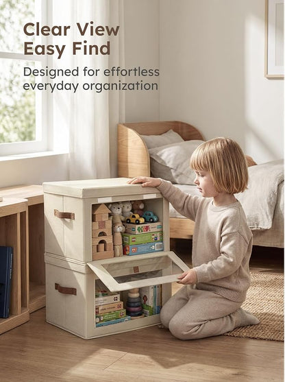 Homsorout Medium Fabric Storage bins - Image 4