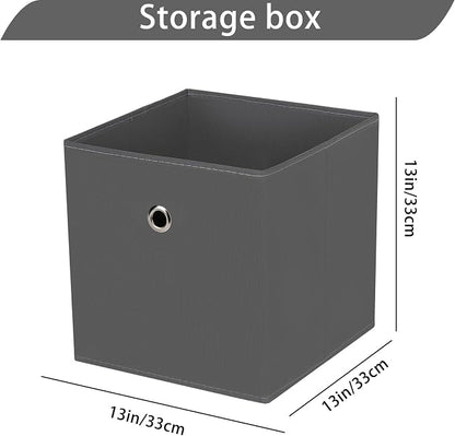 13x13x13 storage cube bins, collapsible fabric storage cubes Decorative storage - Image 2