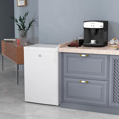 HOMCOM Mini Freezer Countertop, 3 Cu.Ft Compact Upright Freezer - Image 9
