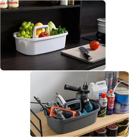 Large Cleaning Supplies Caddy Portable Shower Basket Supply Organizer - Image 3