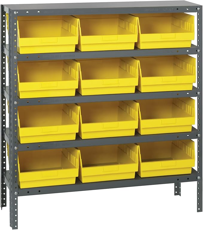 Quantum Storage Systems 1239-209YL Store More Steel Shelving Unit by QuantumStorageSystems
