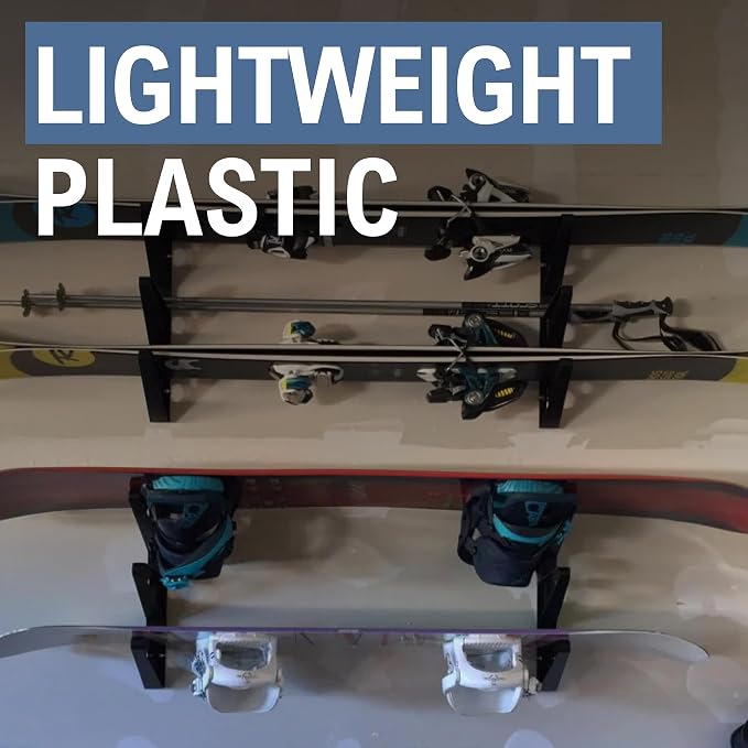 StoreYourBoard ABS Plastic Ski and Snowboard Storage Rack, 20 in - Image 4