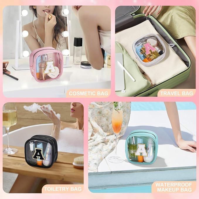 YOOLIFE Initial Make Up Bag Travel Toiletry Bag - Image 5