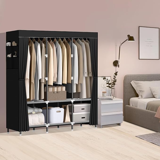 LOKEME Wardrobe Closet, Portable Closet - Image 2